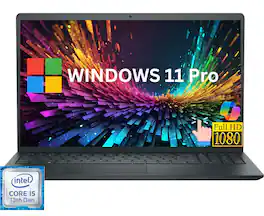Dell - Inspiron 15 3530 Laptop 13th Gen Business, 15.6" FHD Touchscreen, Intel Core i5-1334U, 16GB RAM, 256GB SSD, Windows 11 P - Black