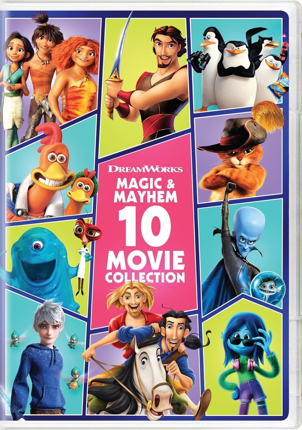 DreamWorks Magic and Mayhem: 10 Movie Collection DVD [Standard