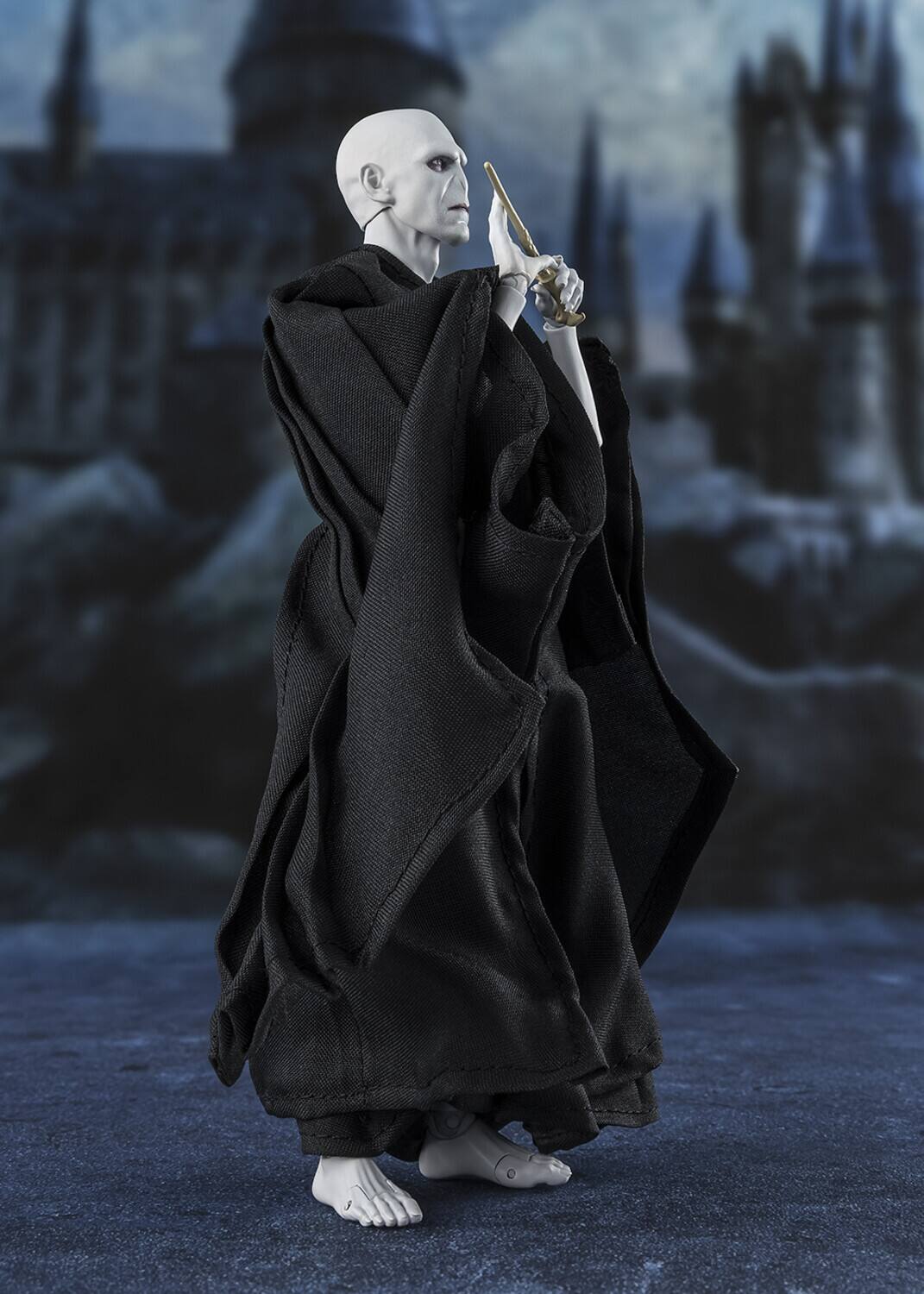 Alt View 4. PopMarket - Tamashii Nations - Harry Potter Goblet of Fire - S.H.Figuarts - Lord Voldemort Action Figure   - COLLECTIBLES - Multicolor.