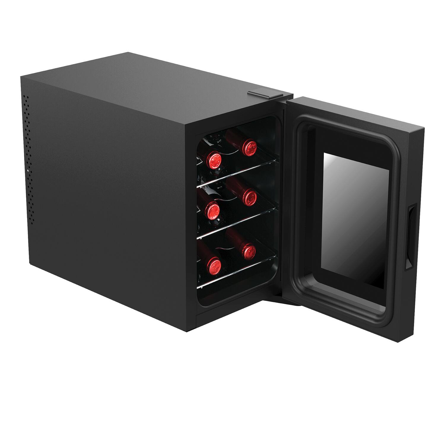 Alt View 1. Hamilton Beach - Hamilton Beach Hbwf6035 6-bottle Wine/beverage Cooler - black.