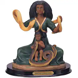 FC Design - 7.5"H Santa Martha the Dominadora Lady Holy Figurine Statue Office Desk Tabletop Home Decor Gift - Multi-Color