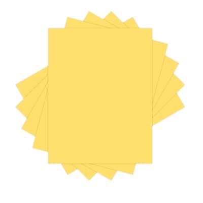 Front. Xerox - Vitality 30% Recycled Multipurpose Paper, 20 lbs., 8.5" x 11", Goldenrod, 500 Sheets/Ream - Goldenrod.