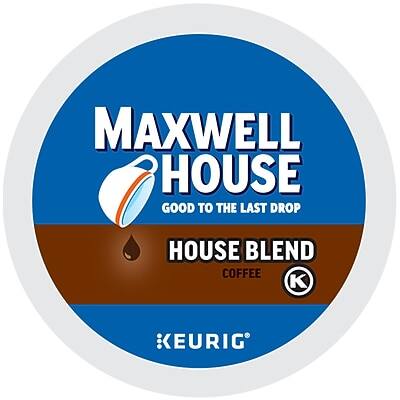 MAXWELL HOUSE  
GOOD TO THE LAST DROP  

HOUSE BLEND  
COFFEE  

KEURIG