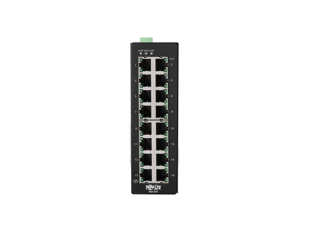 PWR RPS ALM  
1000  
1  
2  
3  
4  
5  
6  
7  
8  
9  
10  
11  
12  
13  
14  
15  
16  
LNK! ACT  
TRIPP-LITE NGI-516