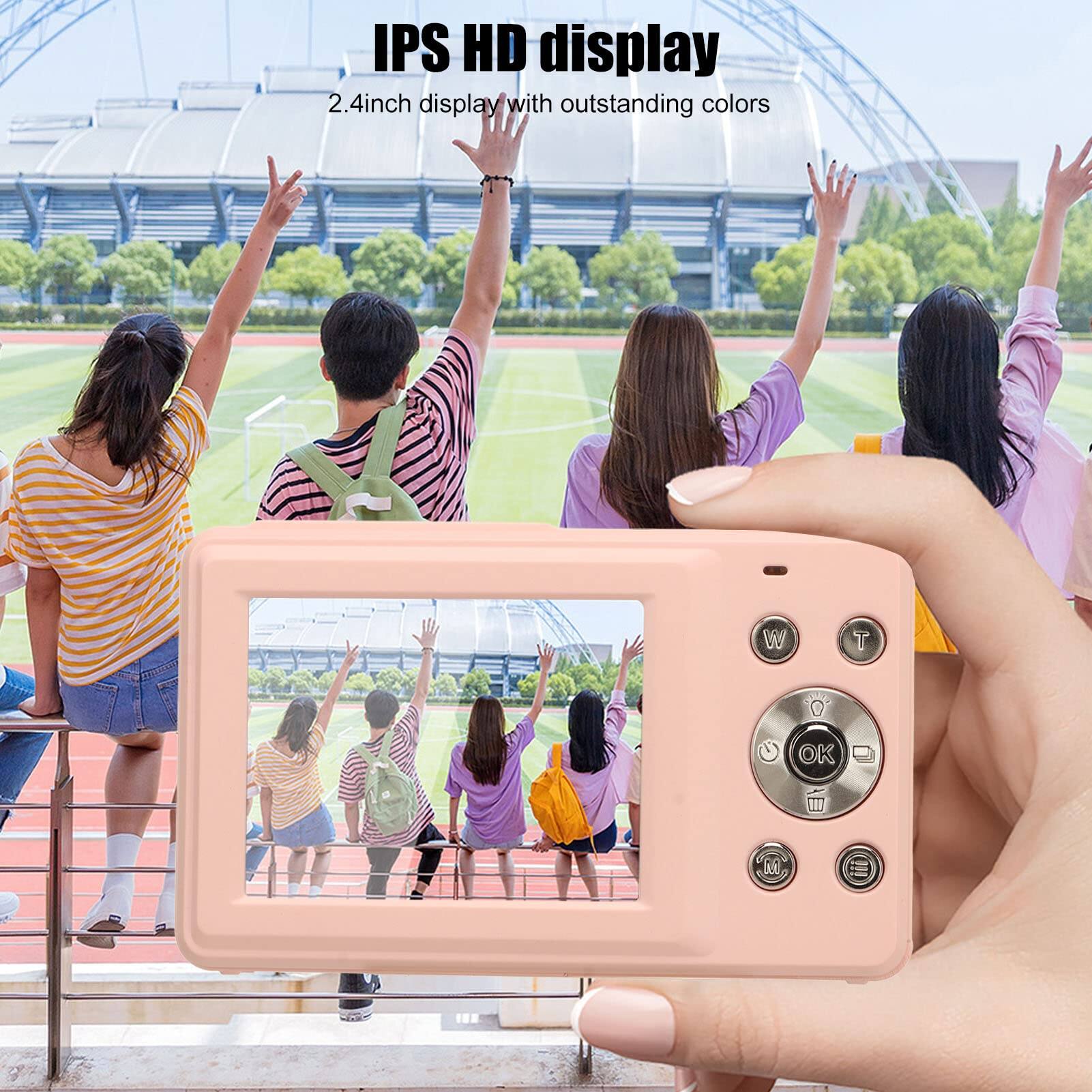 IPS HD display  
2.4-inch display with outstanding colors