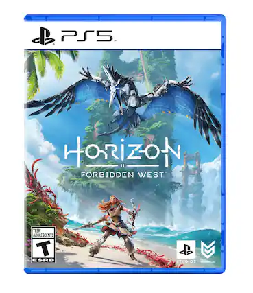 PS5, HORIZON, FORBIDDEN WEST, TEEN ADOLESCENTS, T ESRB, STUDIOS, GUERRILLA - T (Teen 13+)