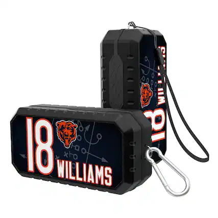 Front. Keyscaper - Caleb Williams Black Chicago Bears - Black.