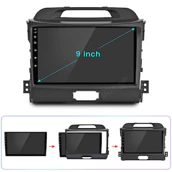 Junsun 9 Inch 8 Core 4+64GB Android 15 carplay For Kia Sportage Junsun 9 Inch 8 Core 4+64GB Android 15 carplay For Kia Sportage