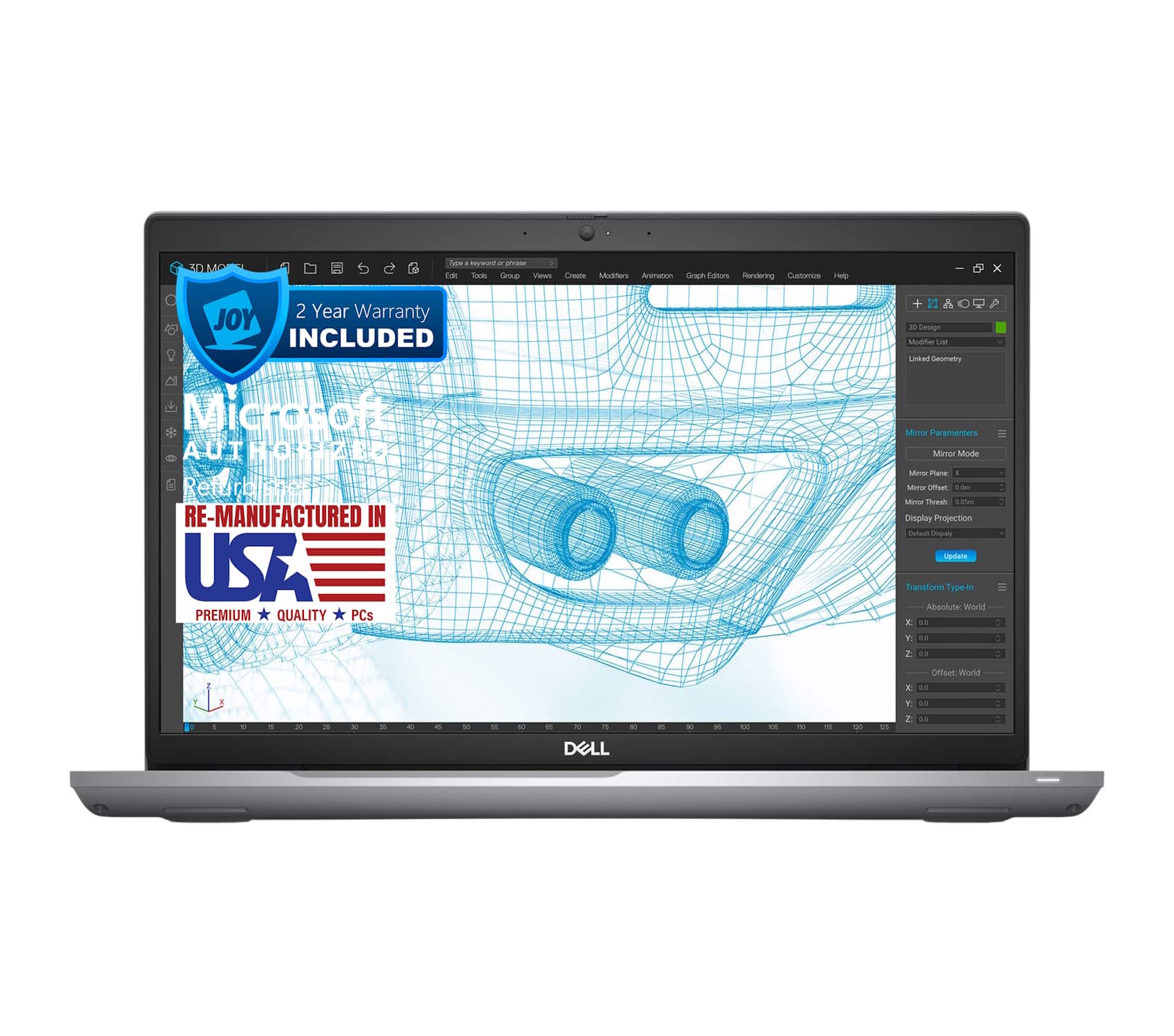 Dell Refurbished Excellent Precision 3561 Core i7 11800H 2.3GHz