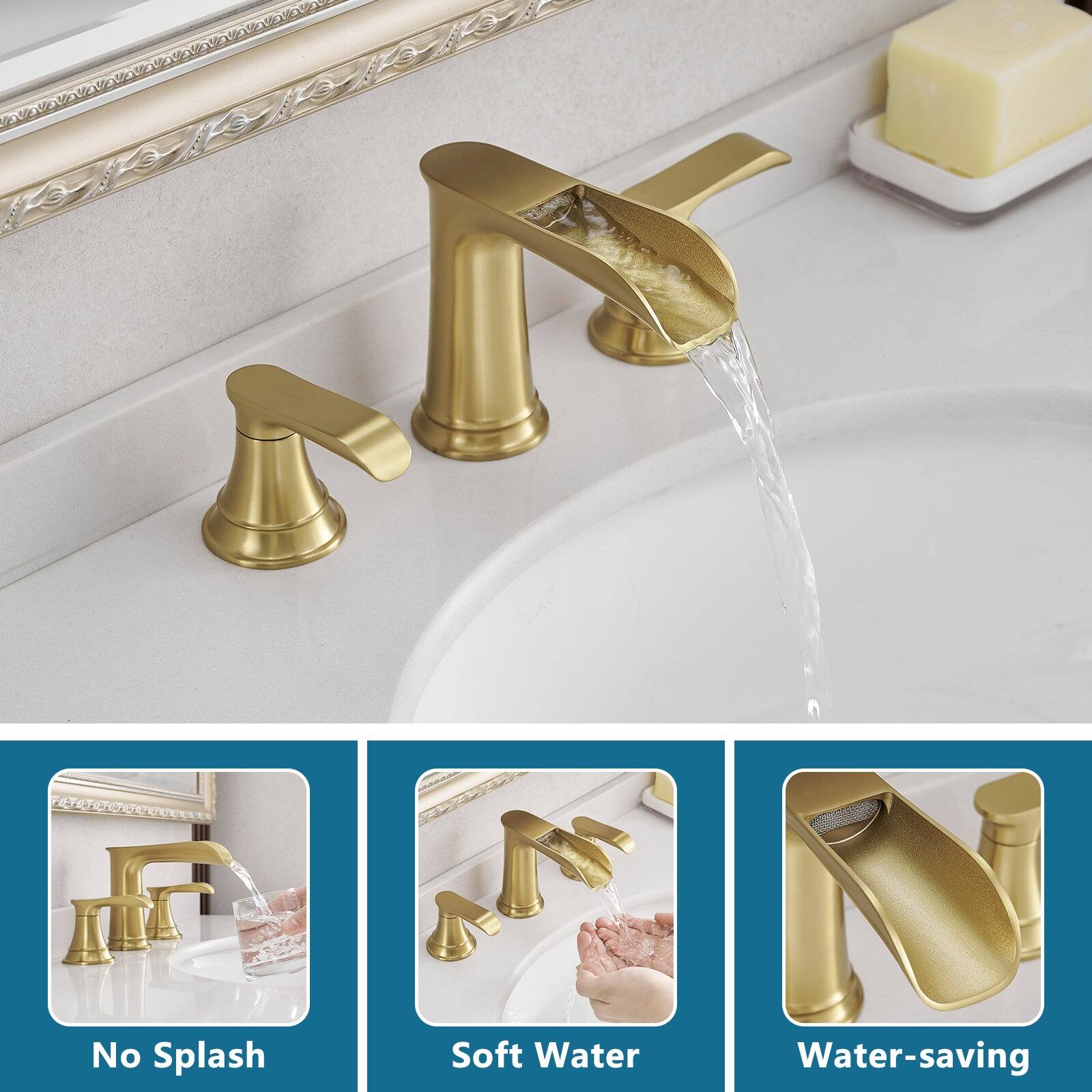 No Splash  
Soft Water  
Water-saving