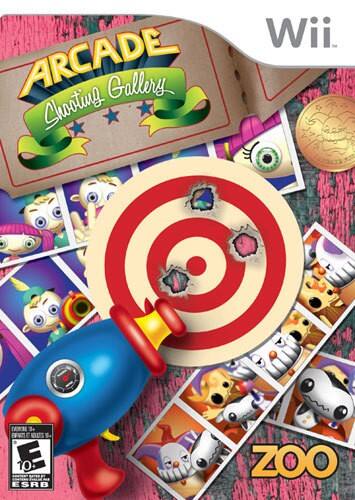Front Standard. Arcade Shooting Gallery - Nintendo Wii.