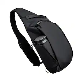 ALPAKA - Metro Crossbody Left Shoulder Sling Bag Men,Sling Backpack - Fits 11" Tablet - Single Shoulder - Black Axoflux 210D