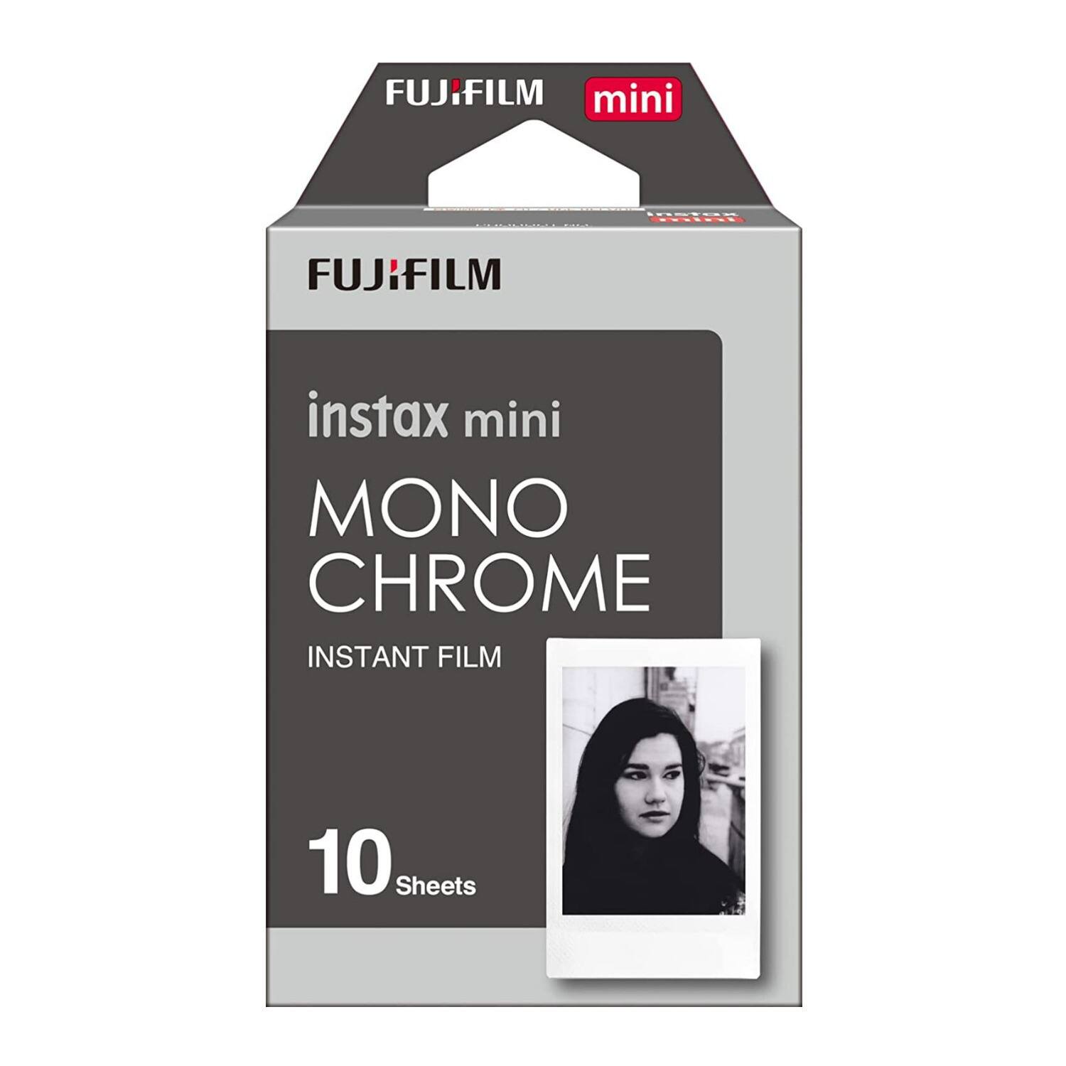 FUJIFILM mini FUJIFILM instax mini MONO CHROME INSTANT FILM 10 Sheets