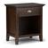 Front. Simpli Home - Acadian Bedside Table - Brunette Brown.