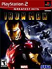 Front Detail. Iron Man Greatest Hits - PlayStation 2.