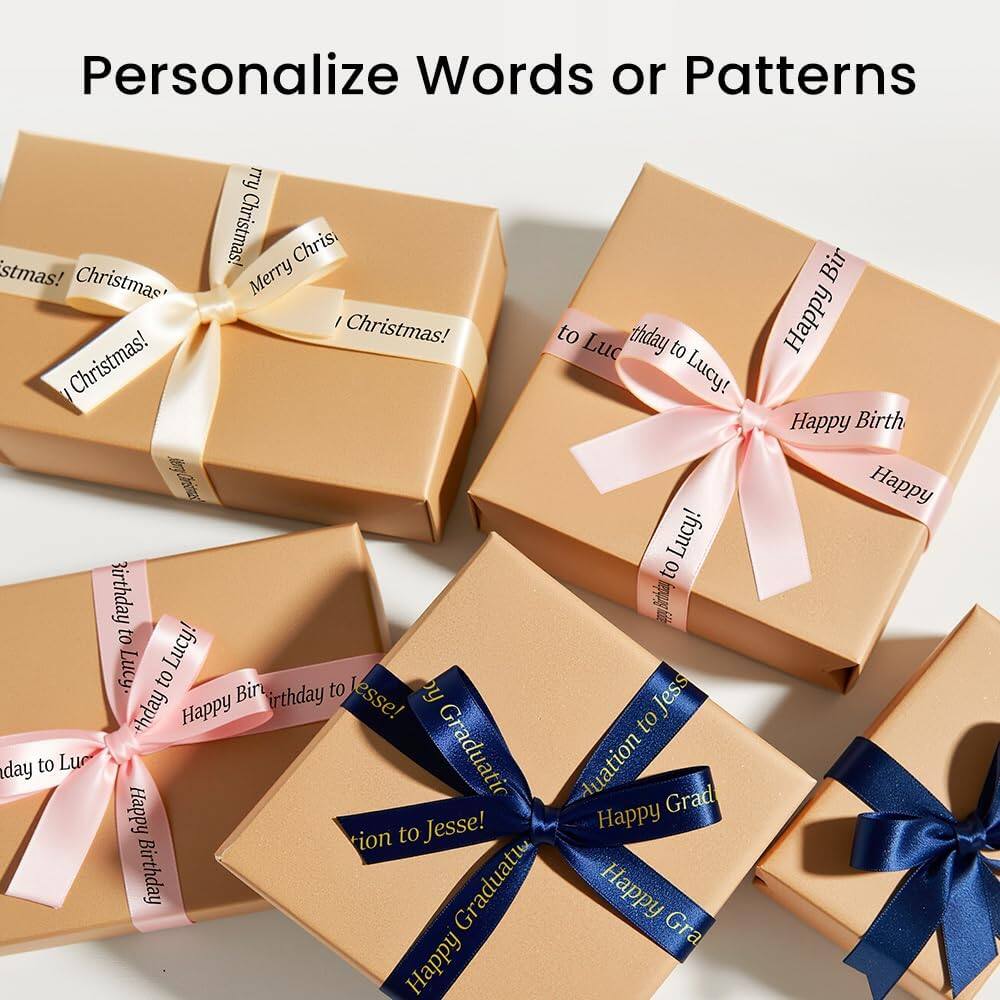 Personalize Words or Patterns

Merry Christmas!  
Merry Christmas!  
Merry Christmas!  
Merry Christmas!  
Merry Christmas!  
Merry Christmas!  

Happy Birthday to Lucy!  
Happy Birthday to Lucy!  
Happy Birthday to Lucy!  
Happy Birthday to Lucy!  
Happy Birthday to Lucy!  
Happy Birthday to Lucy!  

Happy Graduation to Jesse!  
Happy Graduation to Jesse!  
Happy Graduation to Jesse!  
Happy Graduation to Jesse!  
Happy Graduation to Jesse!  
Happy Graduation to Jesse!