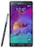 Front. Samsung - Galaxy Note 4 4G Cell Phone (Unlocked) - Black.