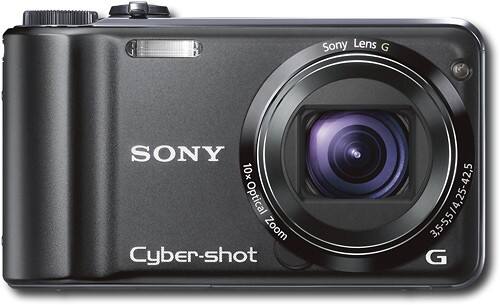 Best Buy: Sony Cyber-Shot 10.2-Megapixel Digital Camera Black