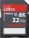 Front Standard. SanDisk - Ultra 32GB Secure Digital (SD) Class 4 Memory Card.