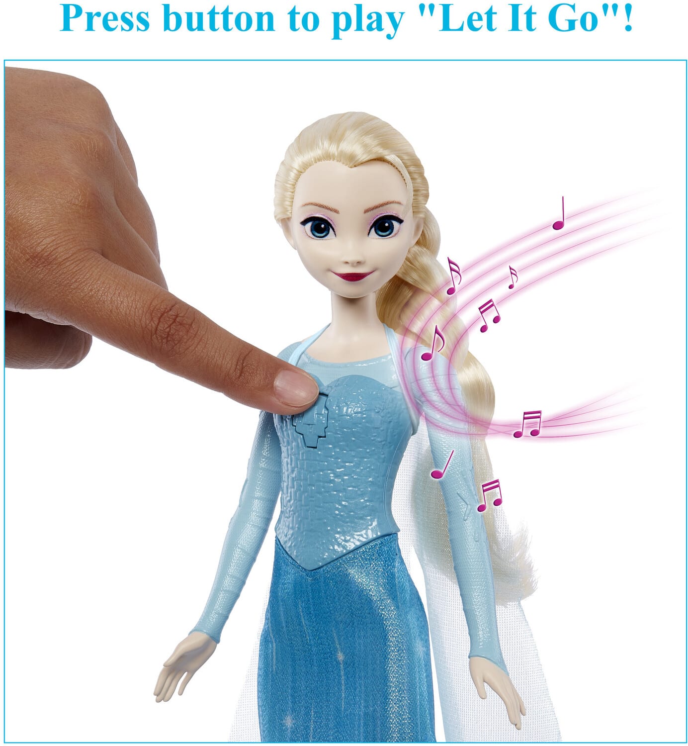 Mattel Disney Frozen Singing Elsa Fashion Doll Collectibles
