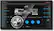 Front Standard. JVC - 50W x 4 MOSFET Apple® iPod®-/Satellite Radio-/HD Radio-Ready CD Deck.