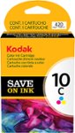 Front Zoom. Kodak - 10C Standard Capacity - Color (Cyan, Magenta, Yellow, Black) Ink Cartridge - Multicolor.