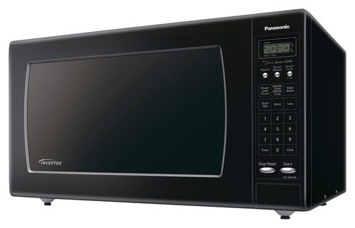  Panasonic - 2.2 Cu. Ft. Full-Size Microwave - Black