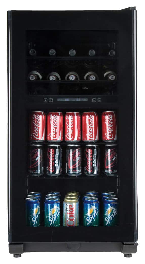 Haier 16Bottle Wine and Beverage Cooler Black HBCW100ABB Best Buy