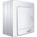 Angle. Haier - Companion 2.6 Cu. Ft. 3-Cycle Compact Electric Dryer - White.
