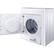 Alt View 1. Haier - Companion 2.6 Cu. Ft. 3-Cycle Compact Electric Dryer - White.