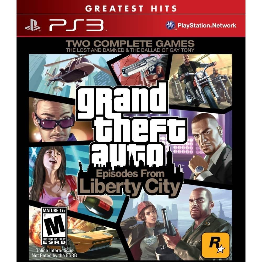 Grand Theft Auto: Episodes from Liberty City Standard Edition PlayStation 3  37780 - Best Buy