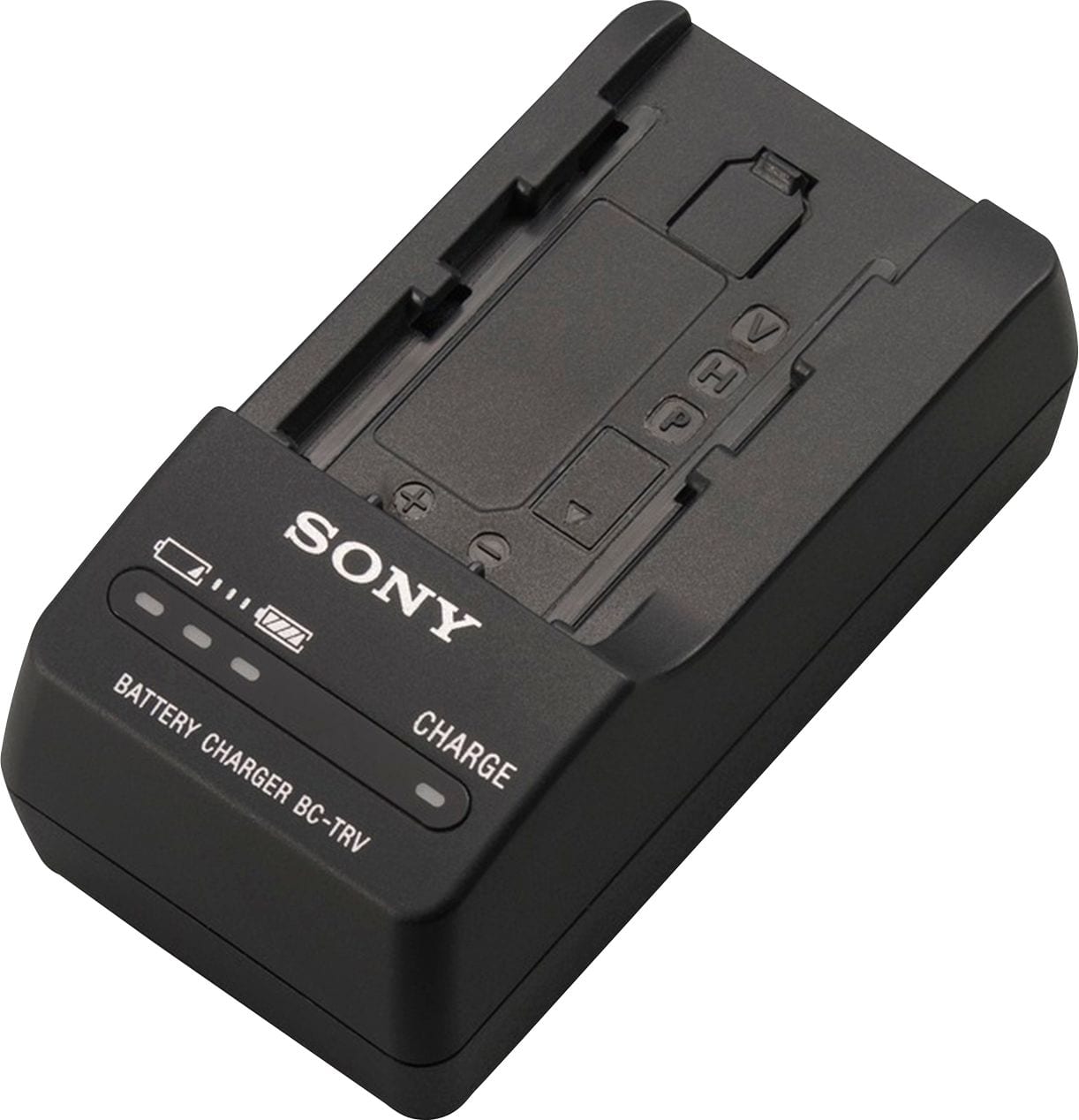 Front. Sony - Travel Charger - Black.