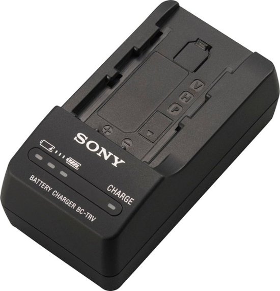 Front Zoom. Sony - Travel Charger - Black.