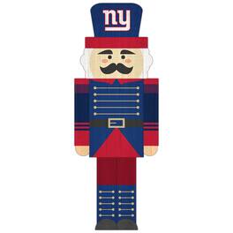 Fan Creations - New York Giants 31'' Nutcracker Leaner - Multicolor