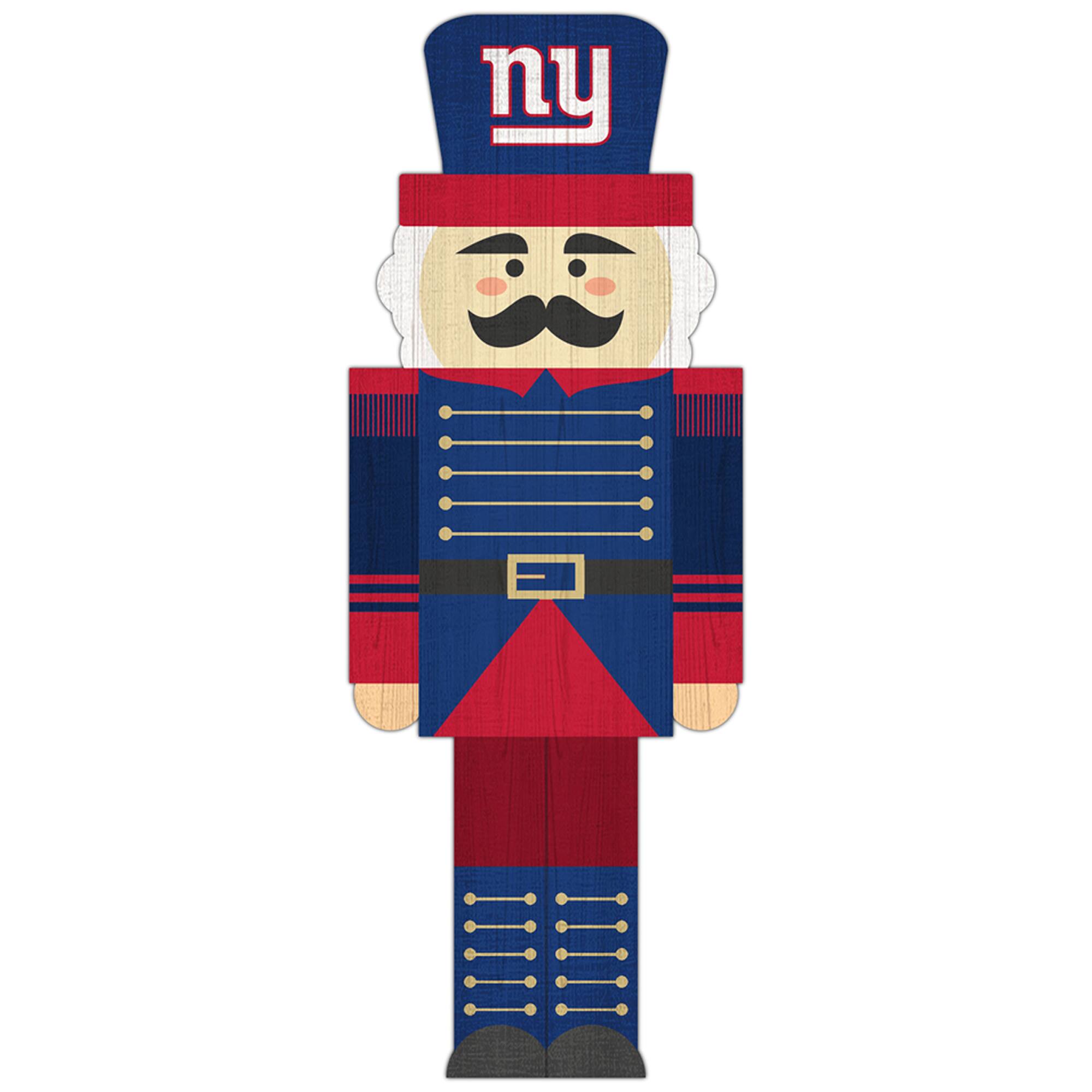 New York Giants 31'' Nutcracker Leaner