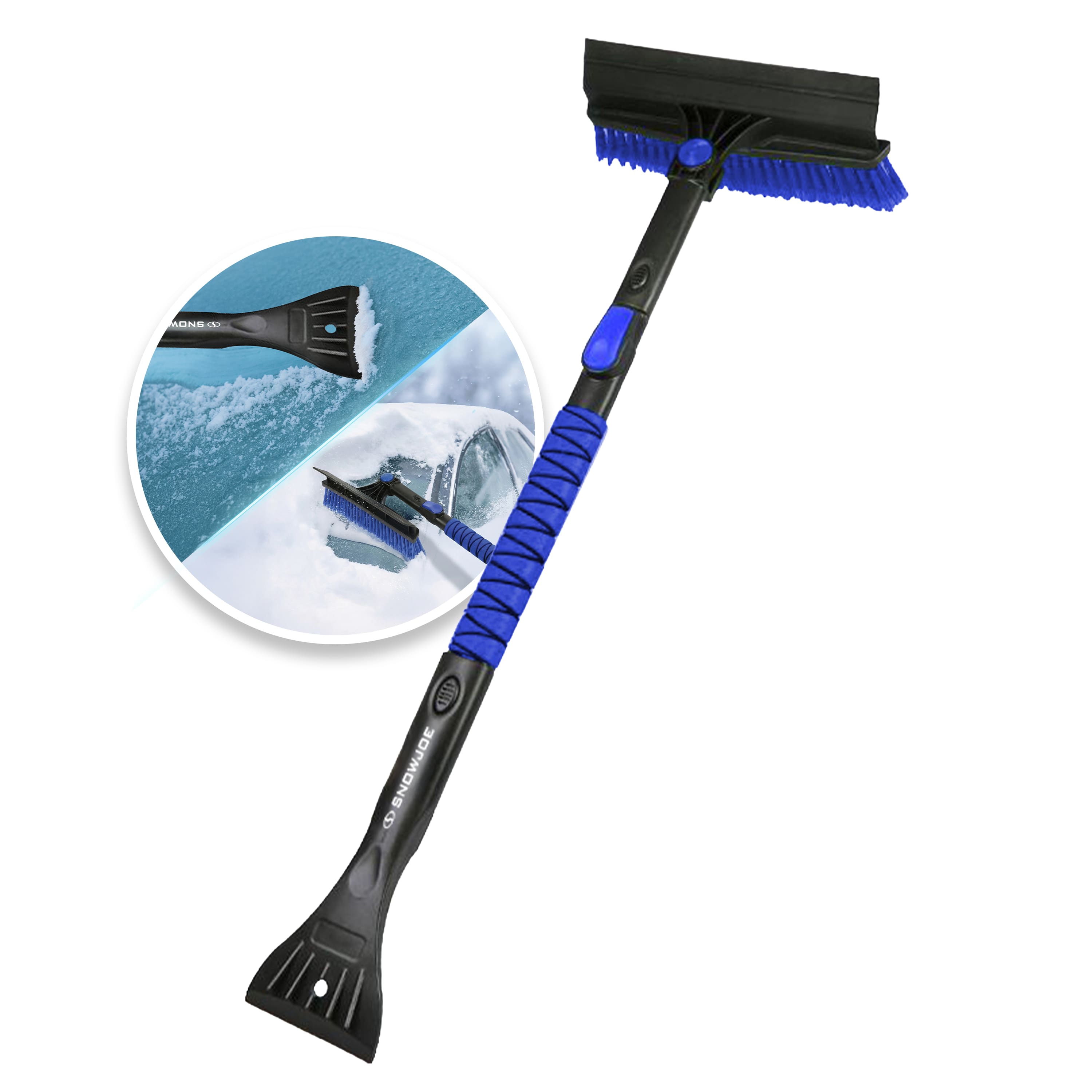"Snow Joe - 45"" Multi-Purpose Ice Scraper and Extendable Snow Brush, SJEG-SB45S - Blue" price history on PriceWatchPro