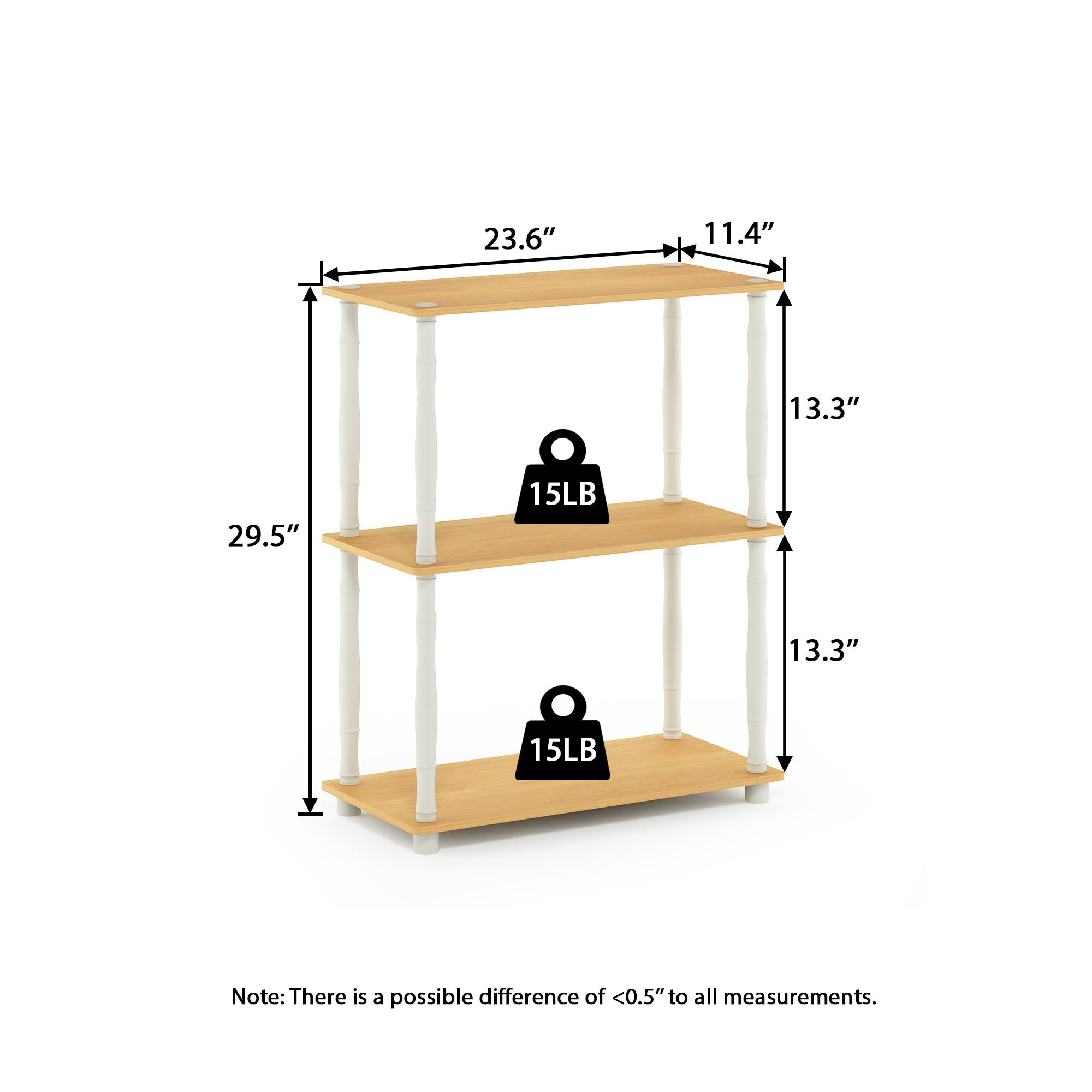 23.6" 11.4" 13.3" 29.5" 15LB 13.3" 15LB