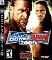 Front Detail. WWE SmackDown vs. Raw 2009 - PlayStation 3.
