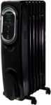 Angle Zoom. Honeywell Home - EnergySmart Electric Radiator Heater - Black/Chrome.