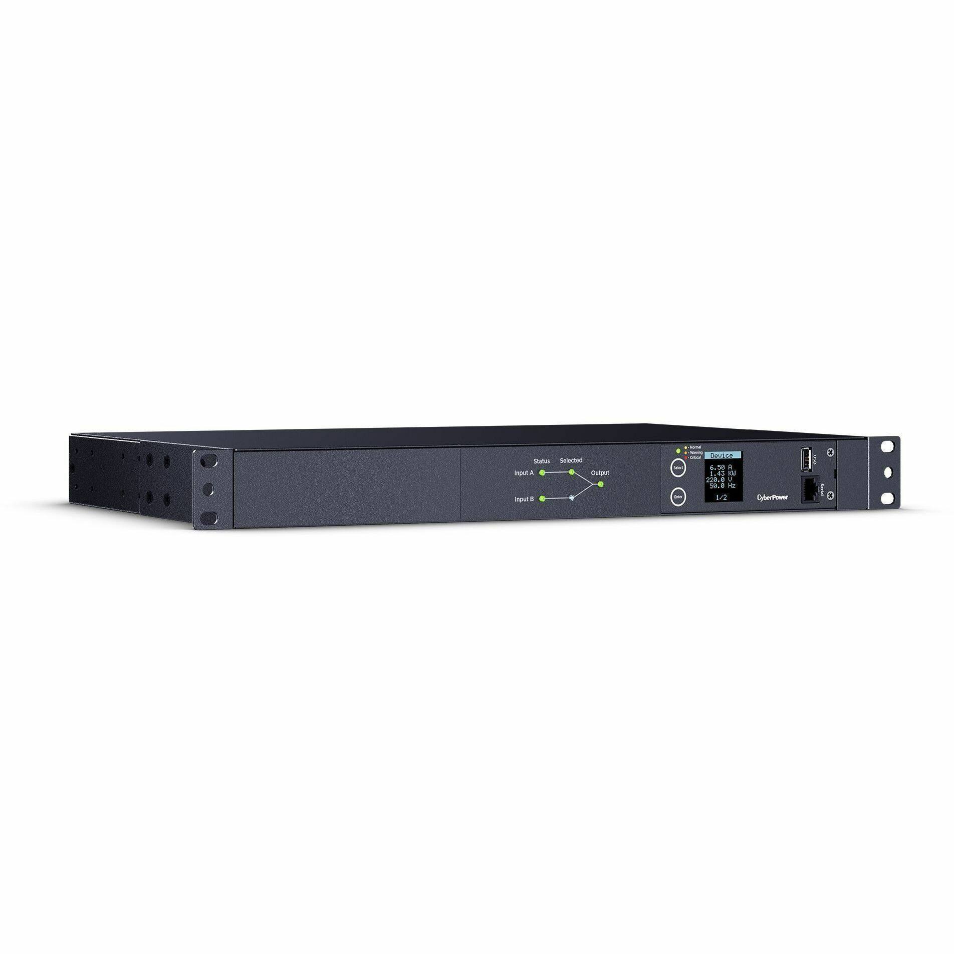 Dailyt Selected Input A Output B

LIVE Device was 6.50 - 1.40 A 228.0 A 50.8 1/2

OyberPower