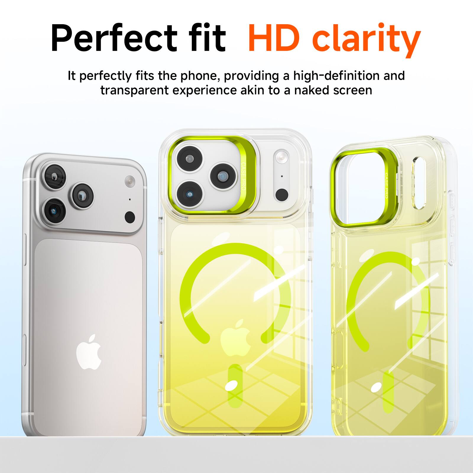 Perfect fit HD clarity

It perfectly fits the phone, providing a high-definition and transparent experience akin to a naked screen