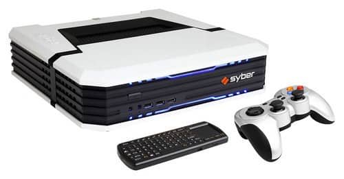Front Standard. Syber - Vapor I Desktop - Intel Core i3 - 8GB Memory - 1TB Hard Drive.