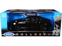 Bentley Continental Supersports Black 1/18 Diecast Car Model by Welly