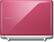 Front Standard. Samsung - Netbook with Intel® Atom™ Processor - Flamingo Pink.