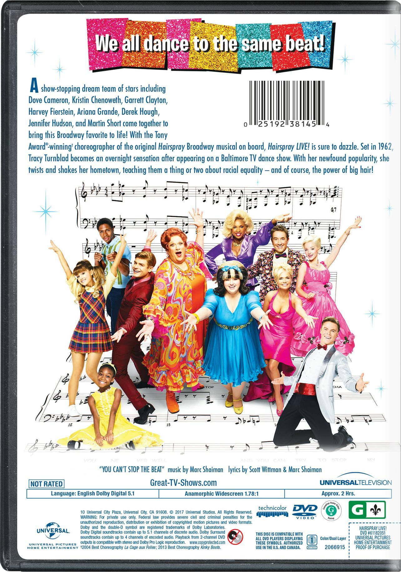 Angle. Hairspray Live! [DVD].