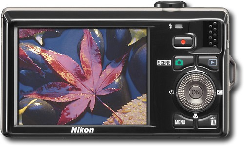 Best Buy: Nikon Coolpix 14.2-Megapixel Digital Camera Black S6000