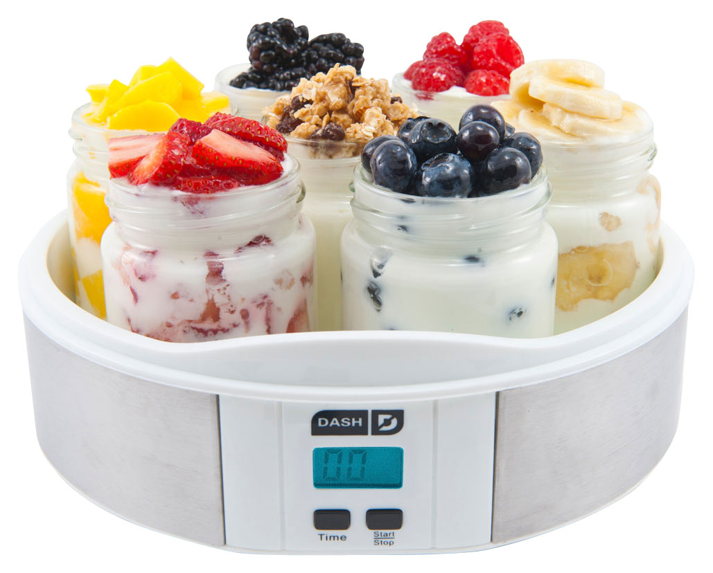 Best Buy: DASH 7-Serving Yogurt Maker Chrome DSY007CM