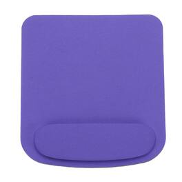 Unique Bargains - Ergonomic Gel Mouse Pad with Wrist Rest Support Memory Foam Mat Non-Slip Base for Office Computers Laptop Keyboard - Purple
