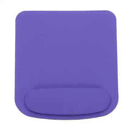 Front. Unique Bargains - Ergonomic Gel Mouse Pad with Wrist Rest Support Memory Foam Mat Non-Slip Base for Office Computers Laptop Keyboard - Purple.