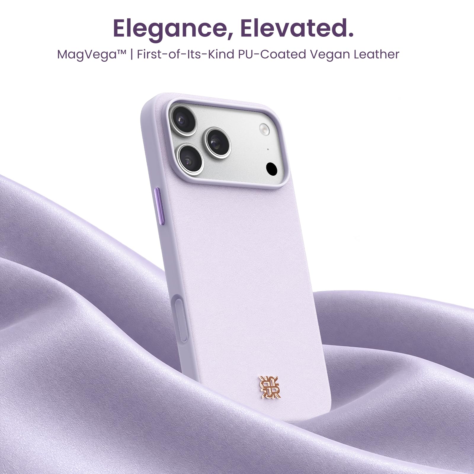 Elegance, Elevated.  
MagVega™ | First-of-Its-Kind PU-Coated Vegan Leather